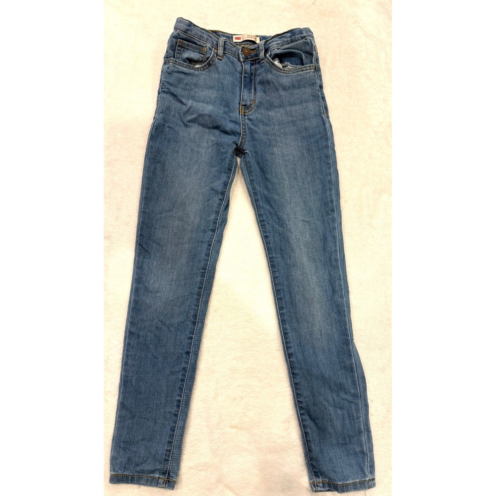Levis Kids 720‎ High Rise Super Skinny Jeans Medium Wash Blue Size 10